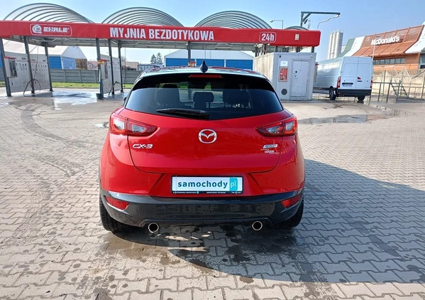 Mazda CX-3 cena 60900 przebieg: 80000, rok produkcji 2017 z Słupca małe 379